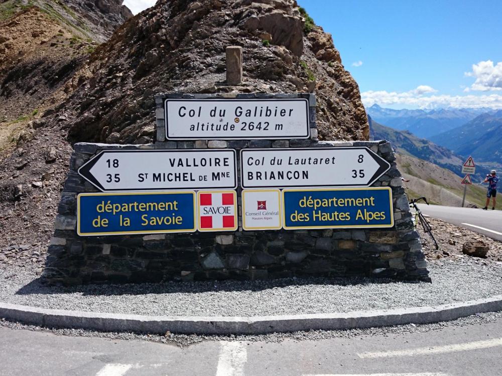 le sommet du Galibier