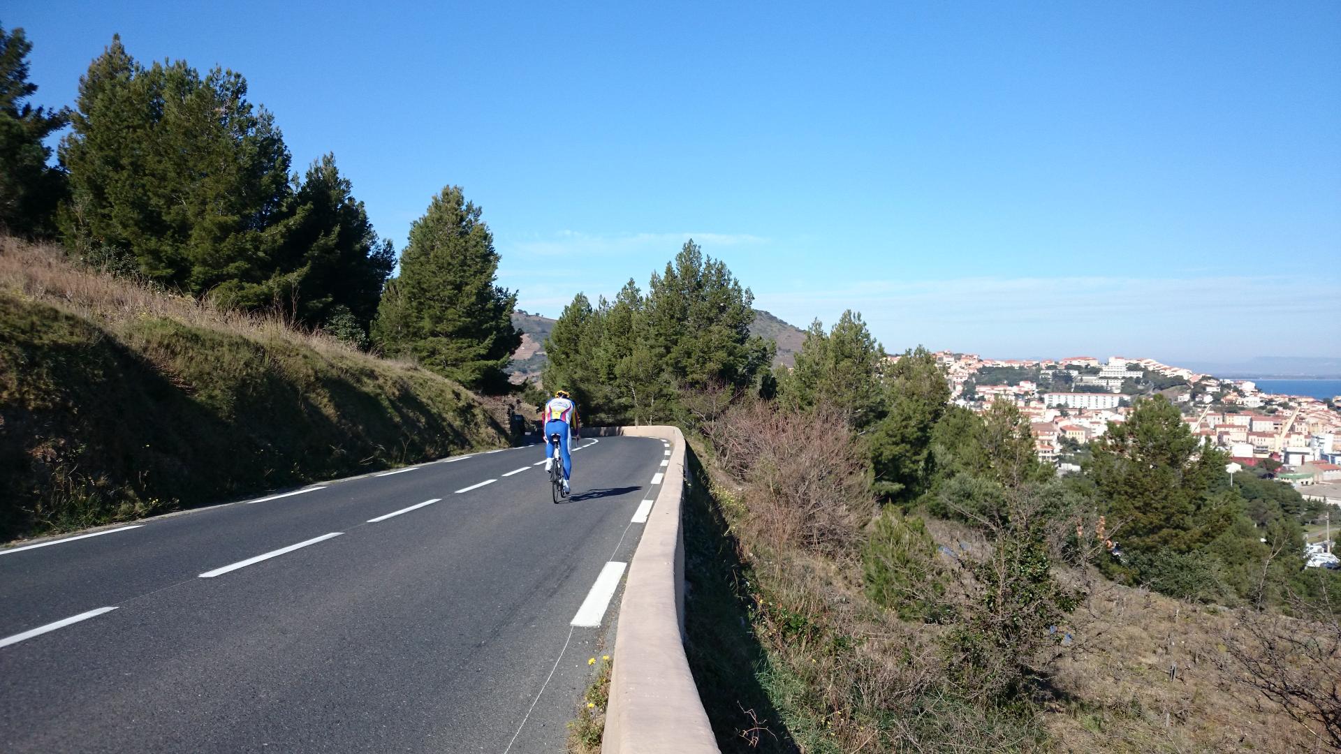 retour vers Collioure et Argelés