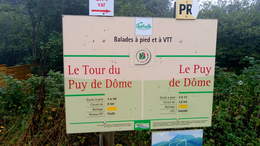 Randonnée au Puy de Dôme