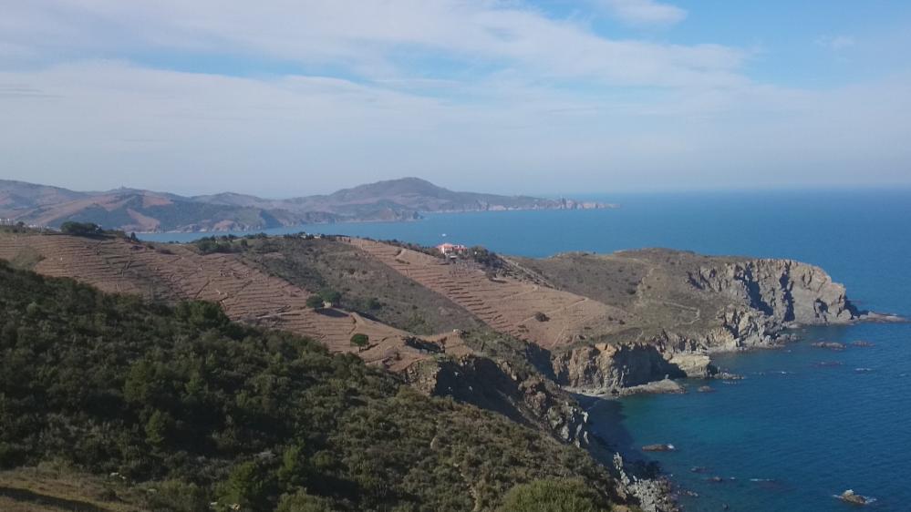 La côte française entre Cerbère et Banyuls