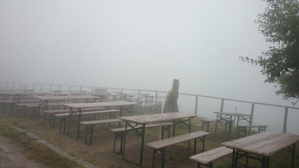 ... et sa terrasse extérieur d' accueil !