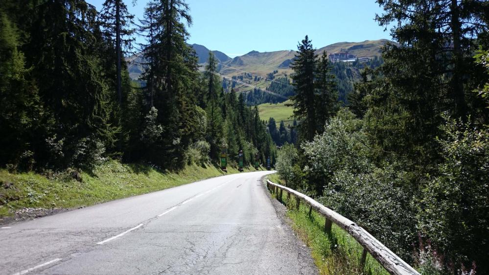 Encore une belle rampe entre Bellecôte et Belle Plagne