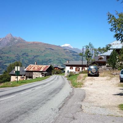 Montée vers Belle Plagne depuis Aime (Prariond)