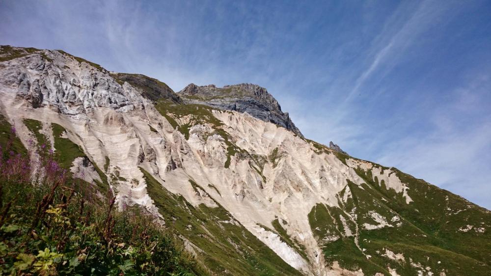 le petit Mont est là ... juste au dessus du col des saulces