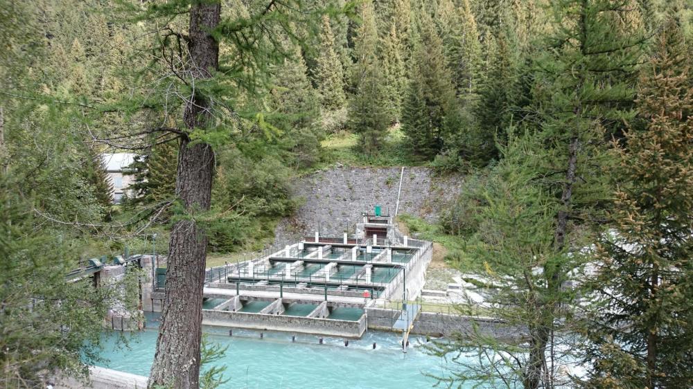 La prise d' eau de Chavière