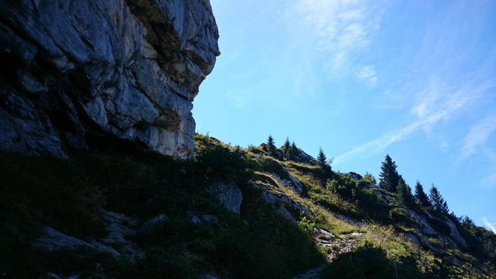 Au sortir de sous la dent de Portes