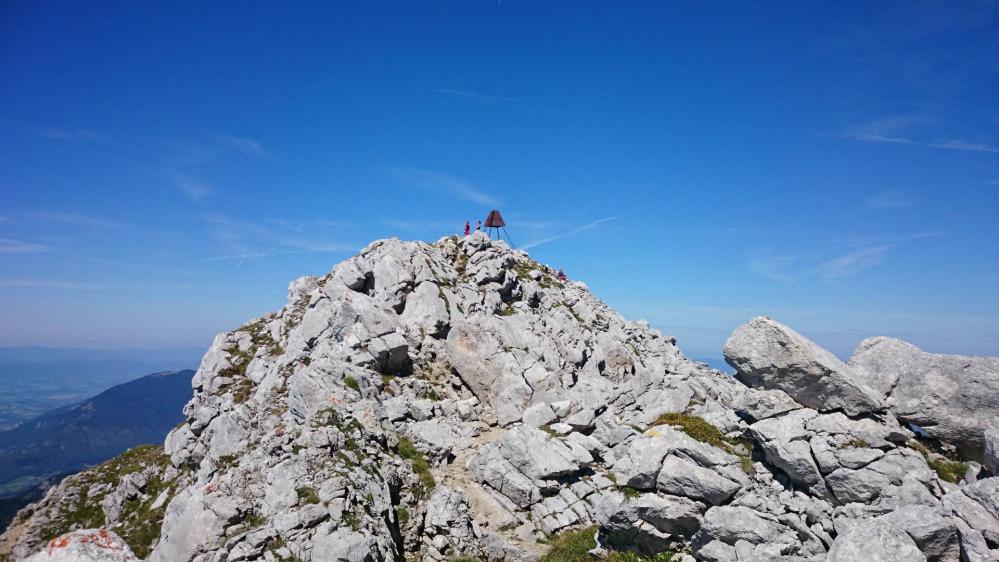 Le sommet du Mont Trélod