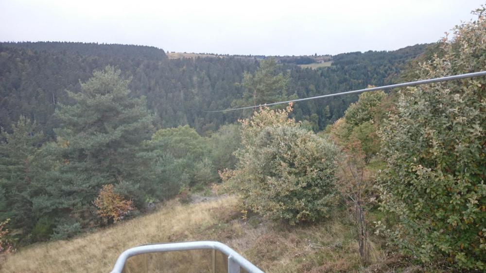 La tyrolienne géante de Prabouré (hors via ferrata)