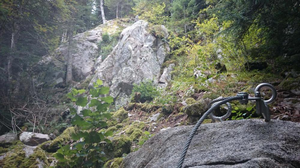 les rochers de Ronzier (Via de Prabouré)