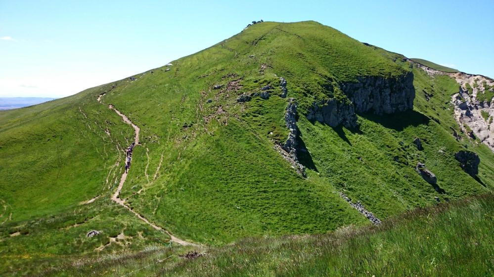 Le départ de la via ferrata du Rocher du Cornillon