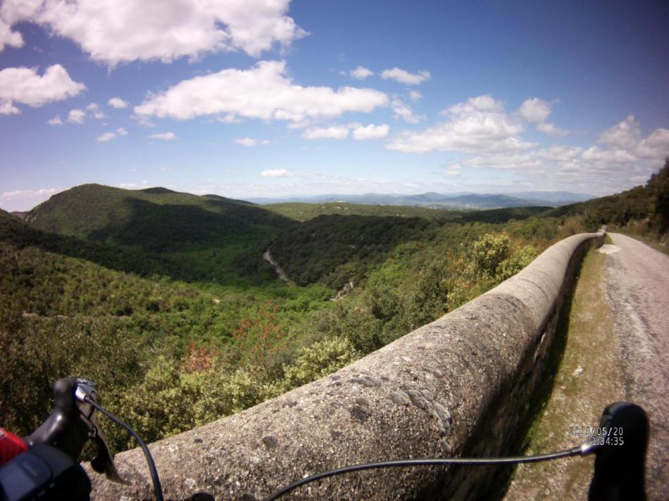 Belle vue depuis le belvédère de Tharaux