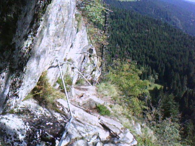 le sentier aménagé des rochers du Hirschsteine (Vosges)