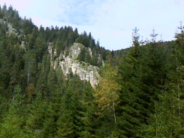 les rochers du Hirschsteine vus d' en face