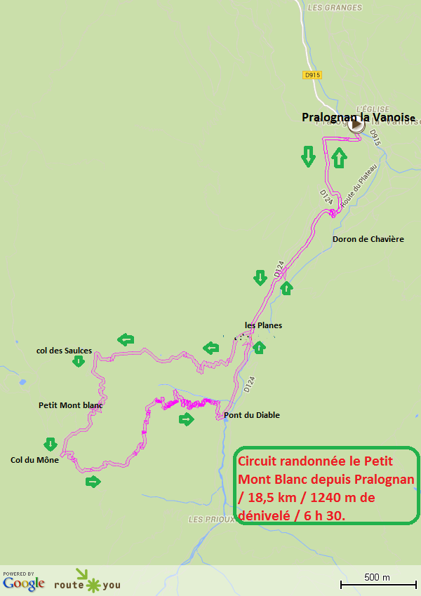 Le petit mont blanc en circuit depuis pralognan 1