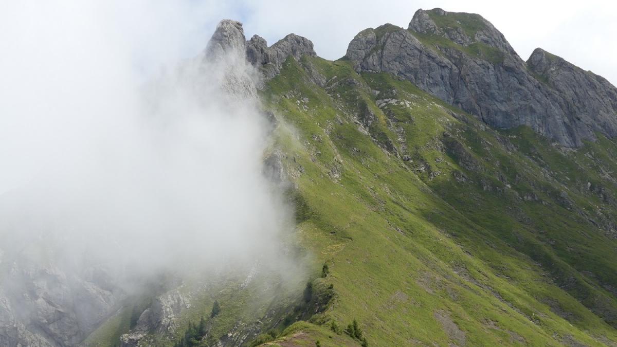 Circuit randonnée Roc d' Enfer  La Chévrerie (Bellevaux)  Haute Savoie