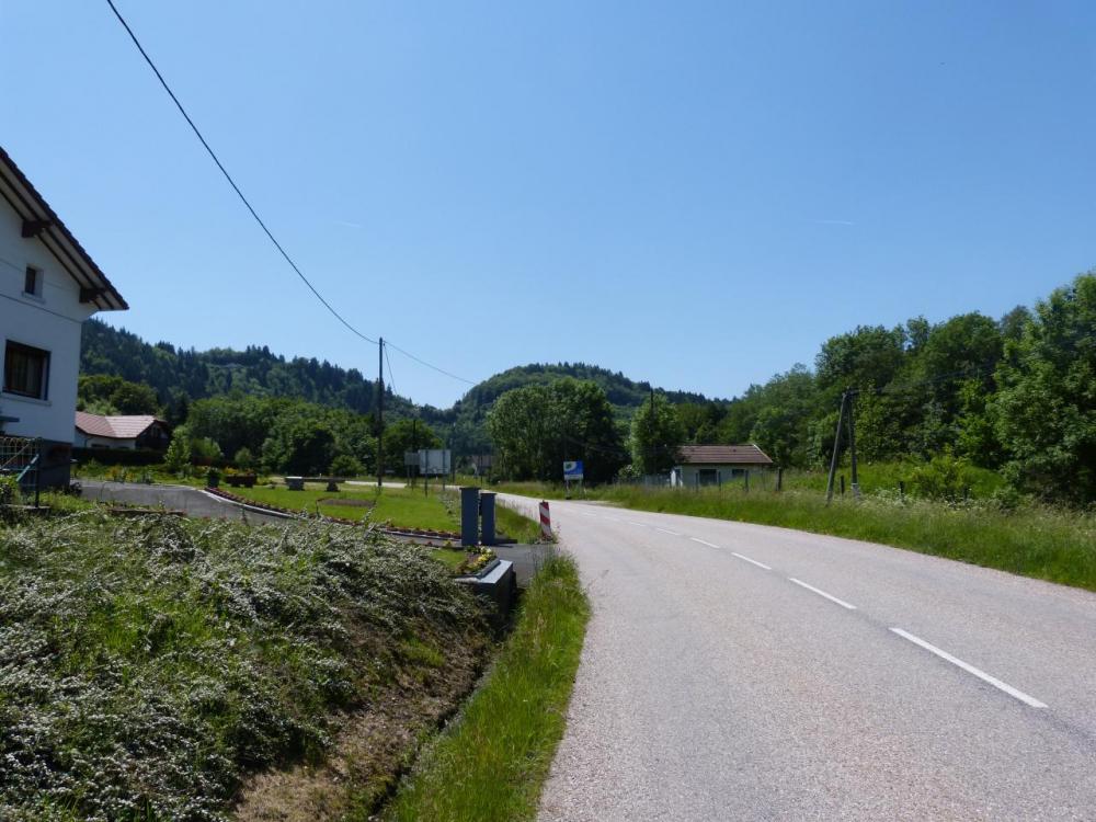 départ vers le col des Croix depuis le thillot