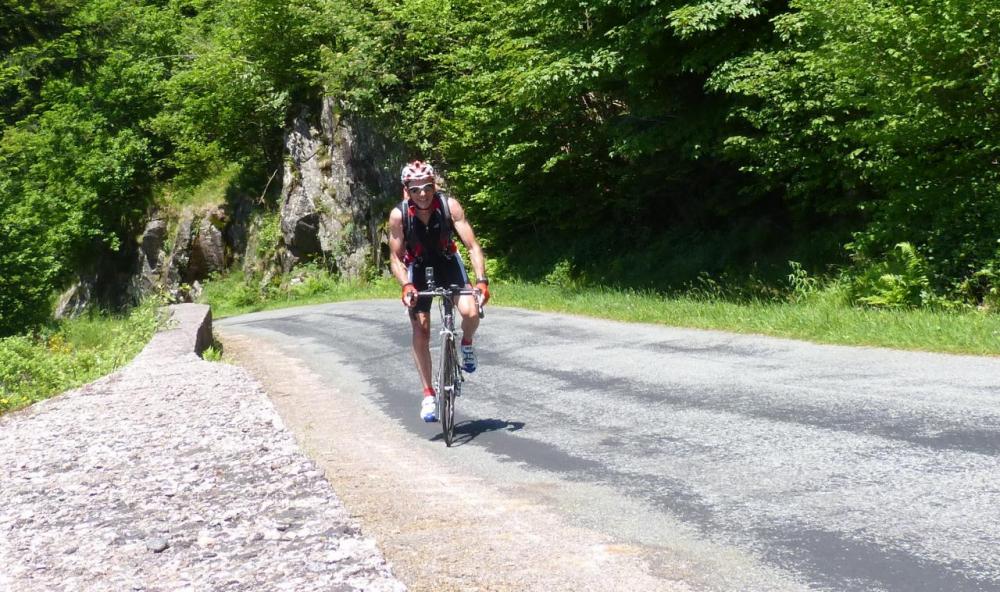 dans la montée du ballon de Servance