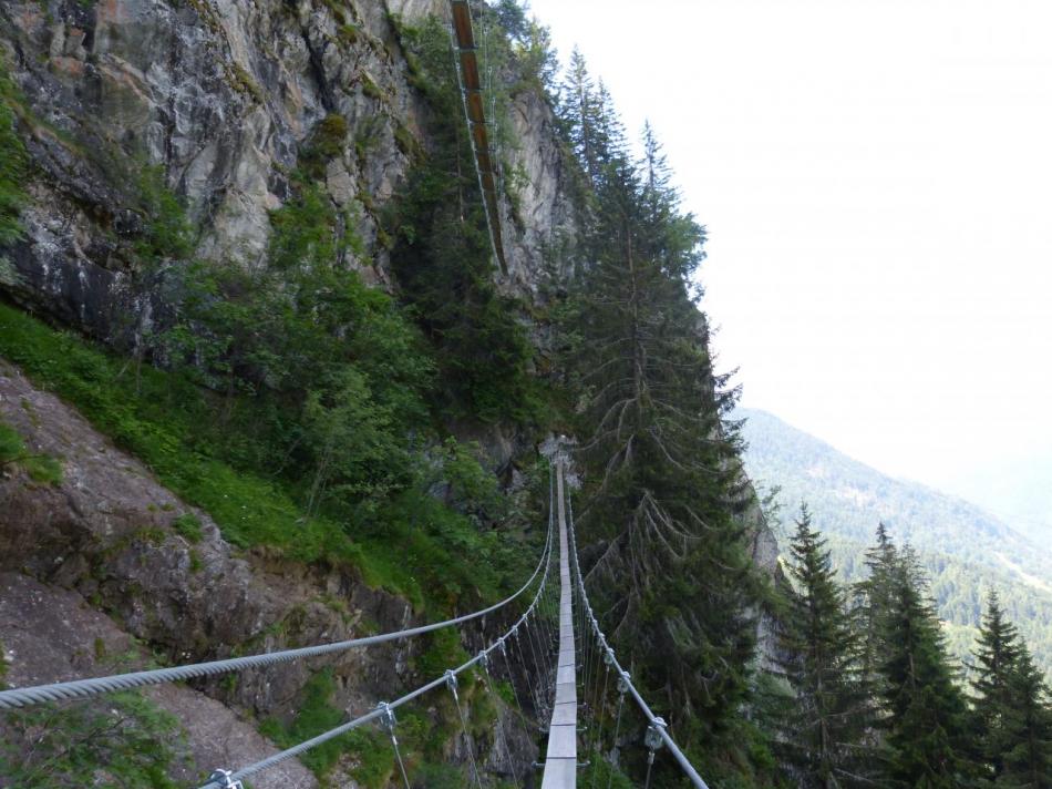 passerelle de la fare à Vaujany