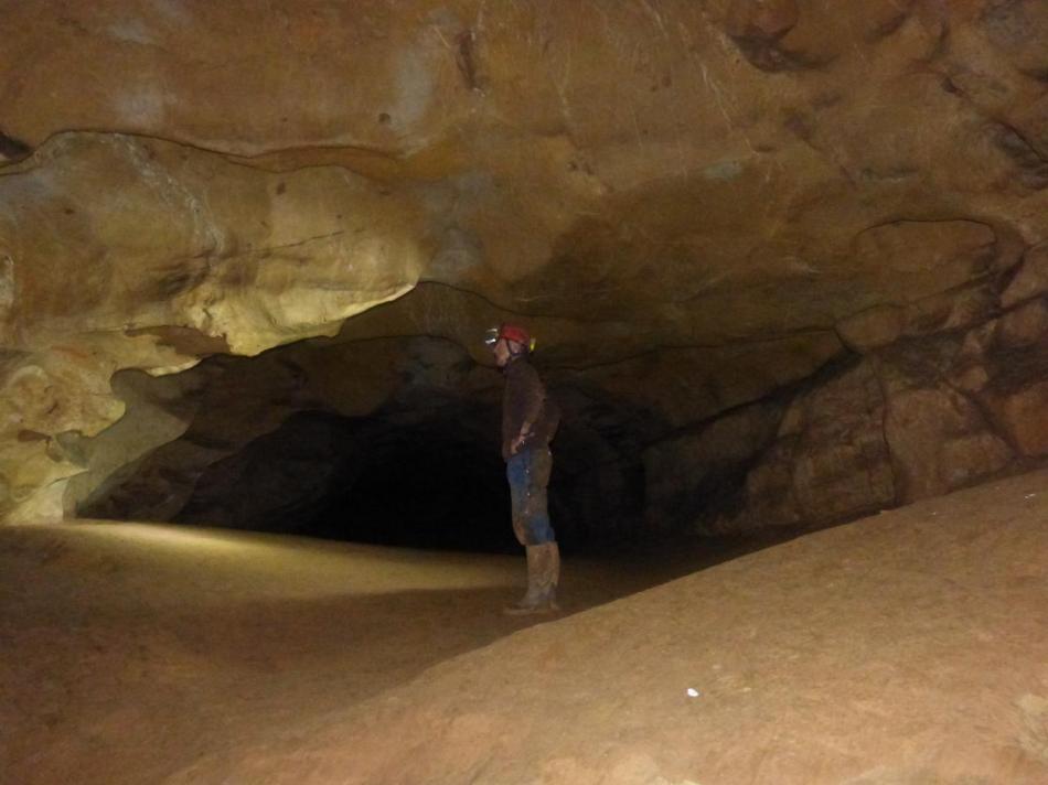 retour dans le metro - grotte des Claris