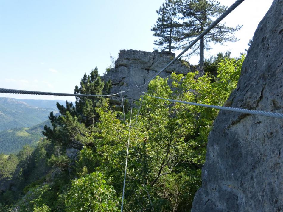 pont tibetain avant de descendre