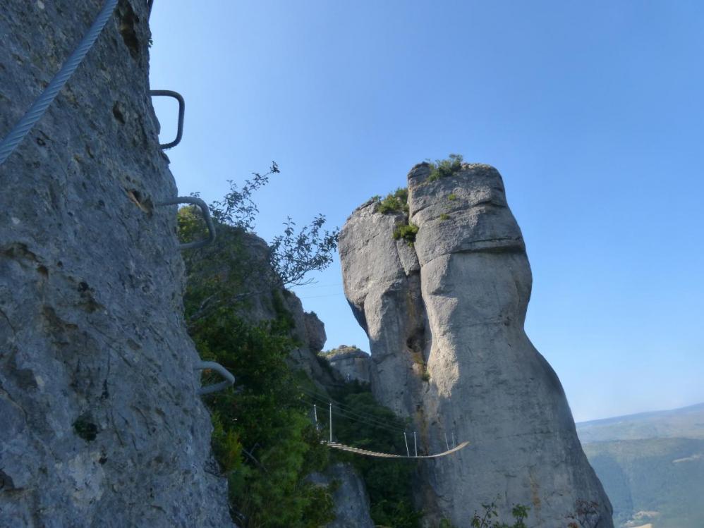 En vue de la grande passerelle