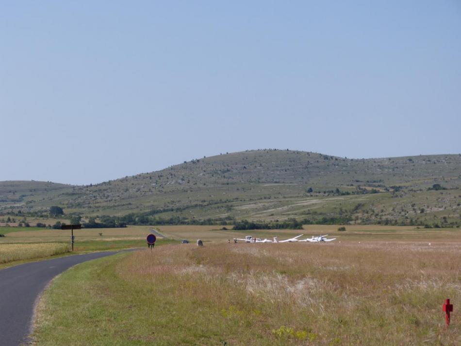 l' aérodrome de Florac