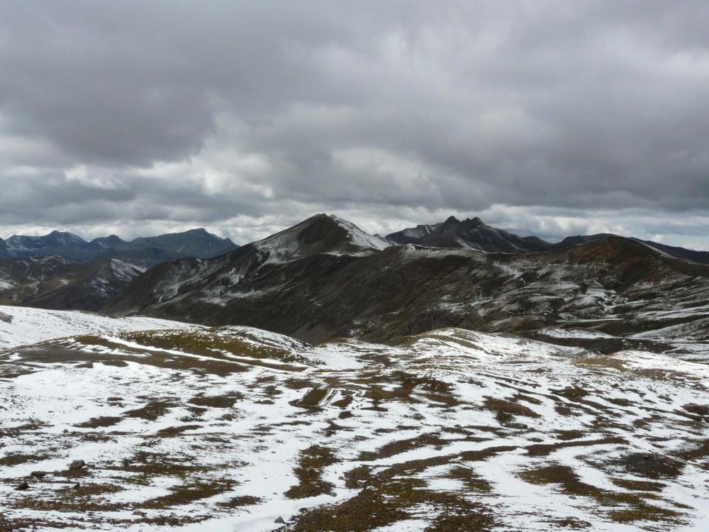 Vue depuis la cime de la Bonnette