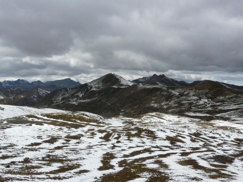 Vue depuis la cime de la Bonnette