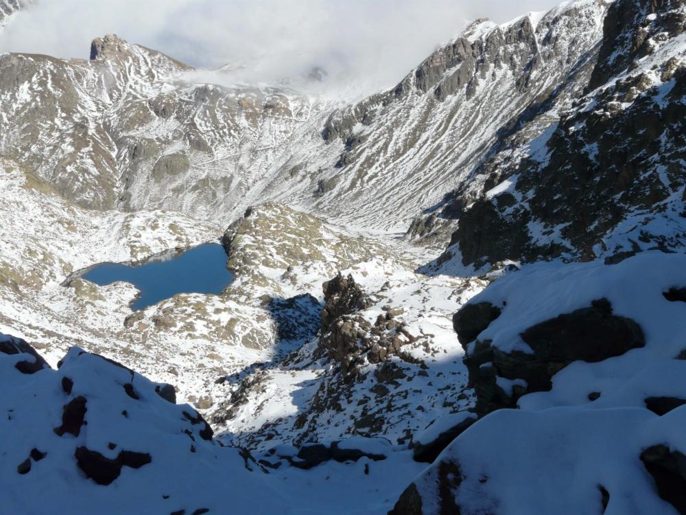 Vue sur le lac de la Montagnette