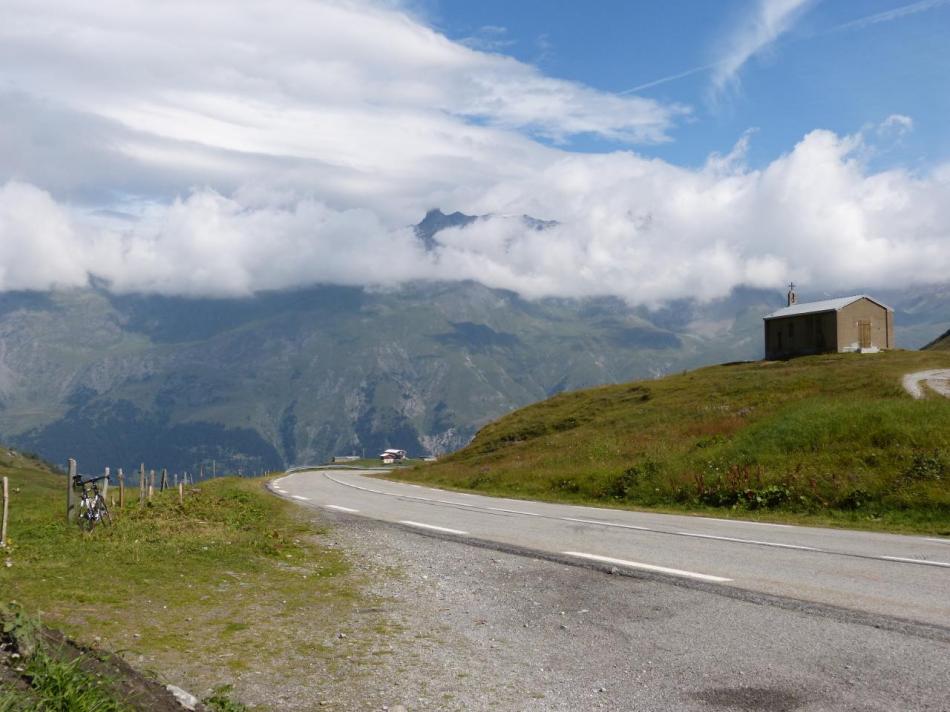 prêt pour la redescente sur Lanslebourg