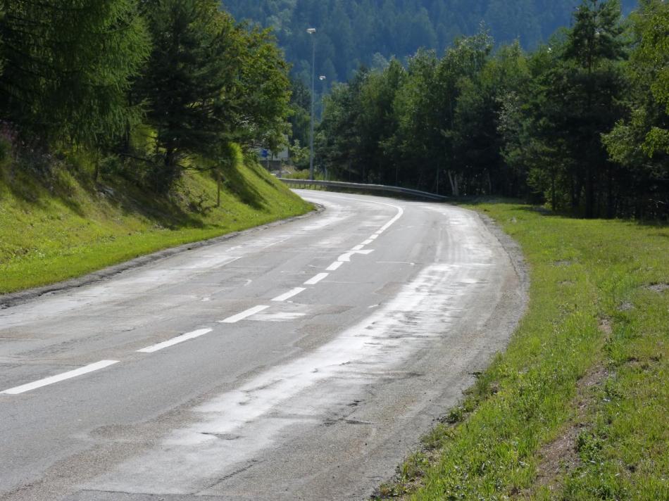 Montée dans les premiers kilomètres -Val Fréjus