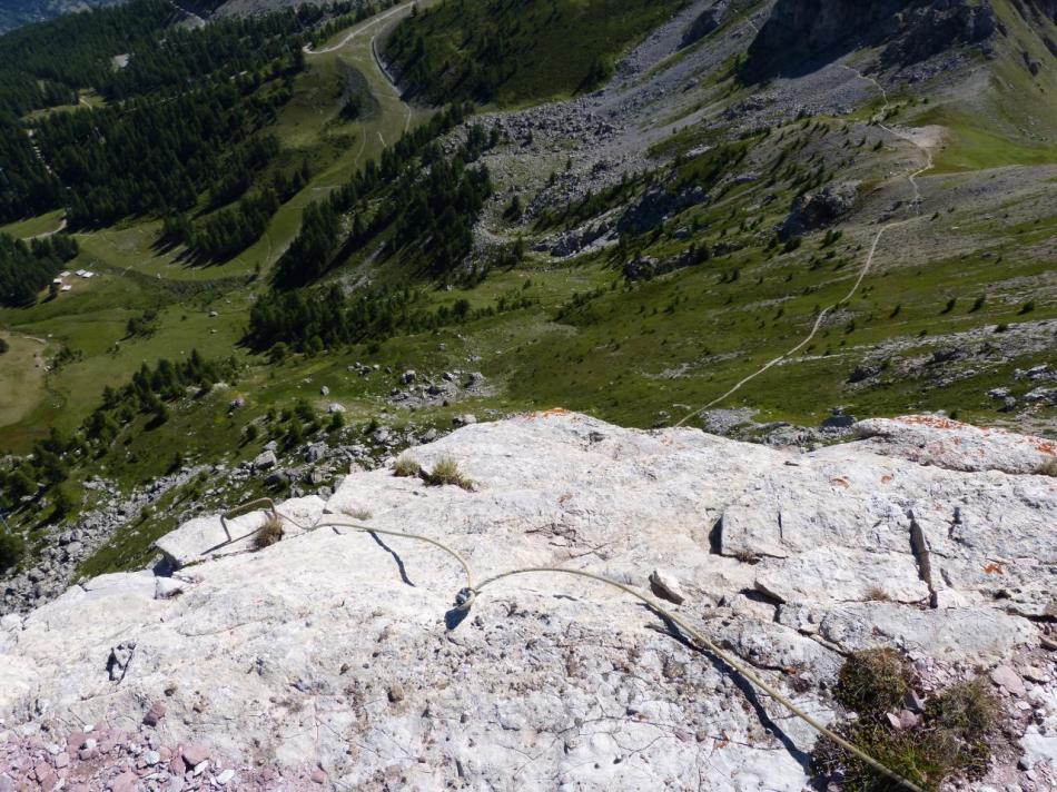 sortie au sommet du rocher blanc