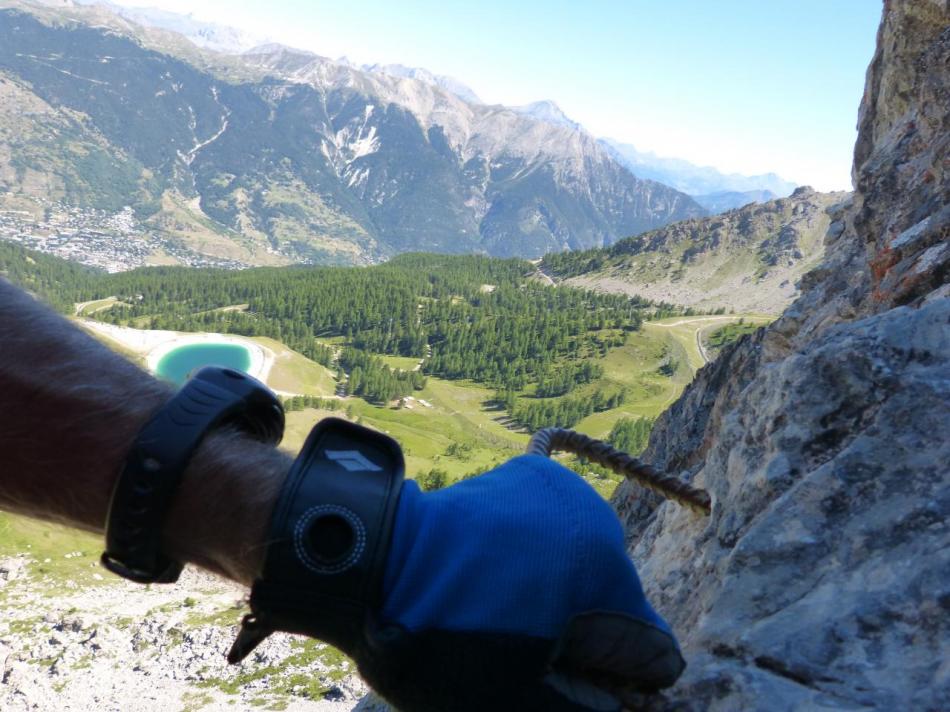 toujours une belle ambiance de montagne ! (rocher blanc)