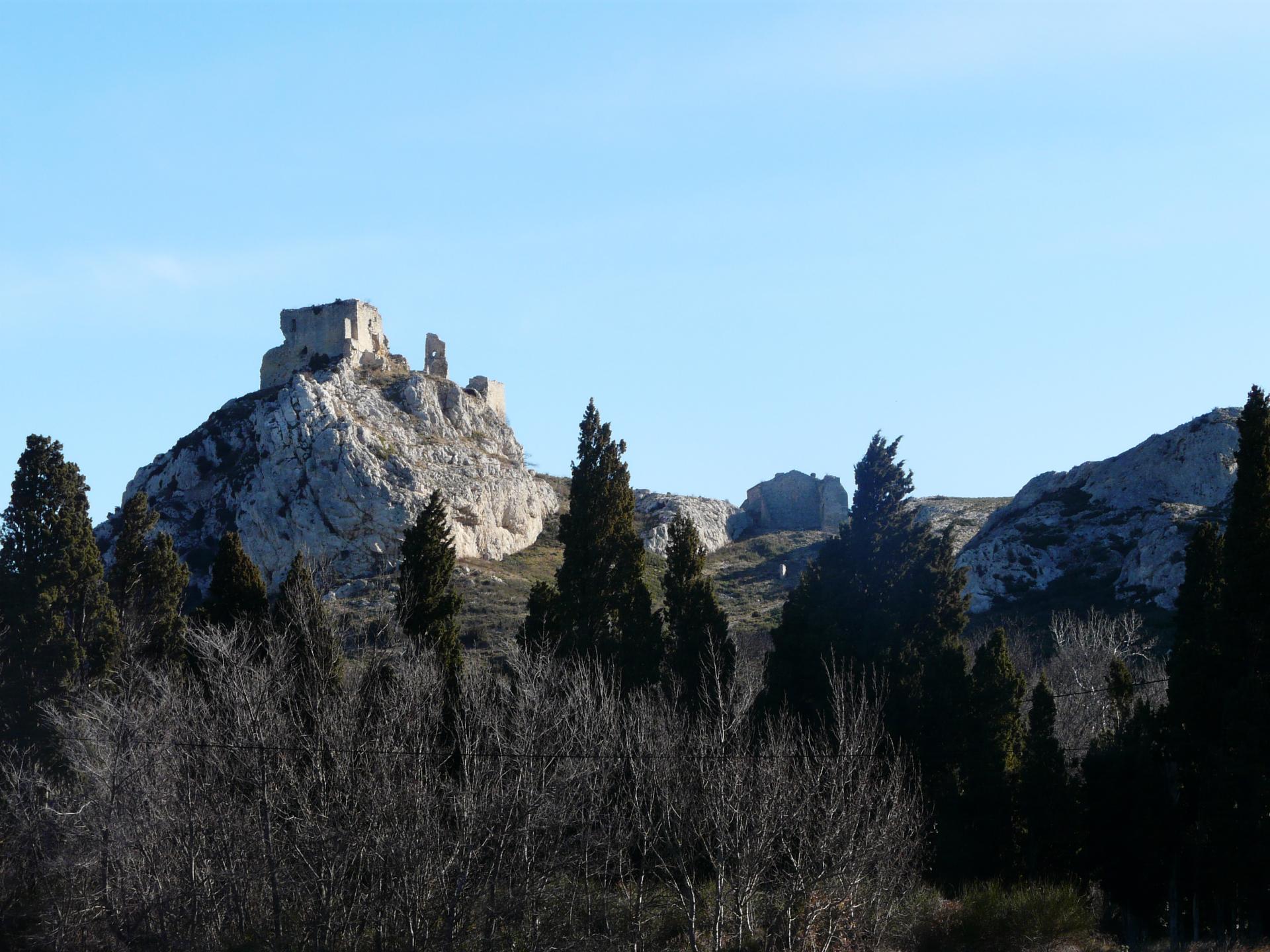 Circuit vélo dans les Alpilles