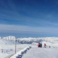 Les pistes à partir du glacier aux 2 Alpes