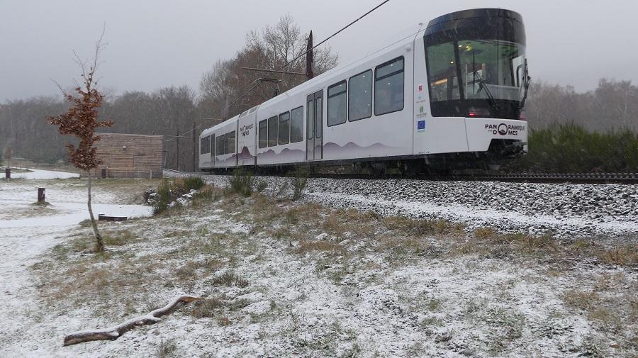 Le Train à crémaillère  le panoramic du Puy de Dôme