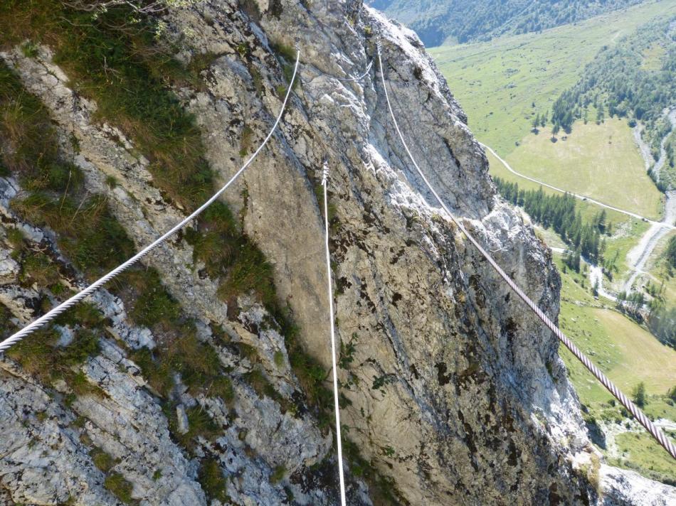 le pont de singe en haut du grand piler (via des bettières)