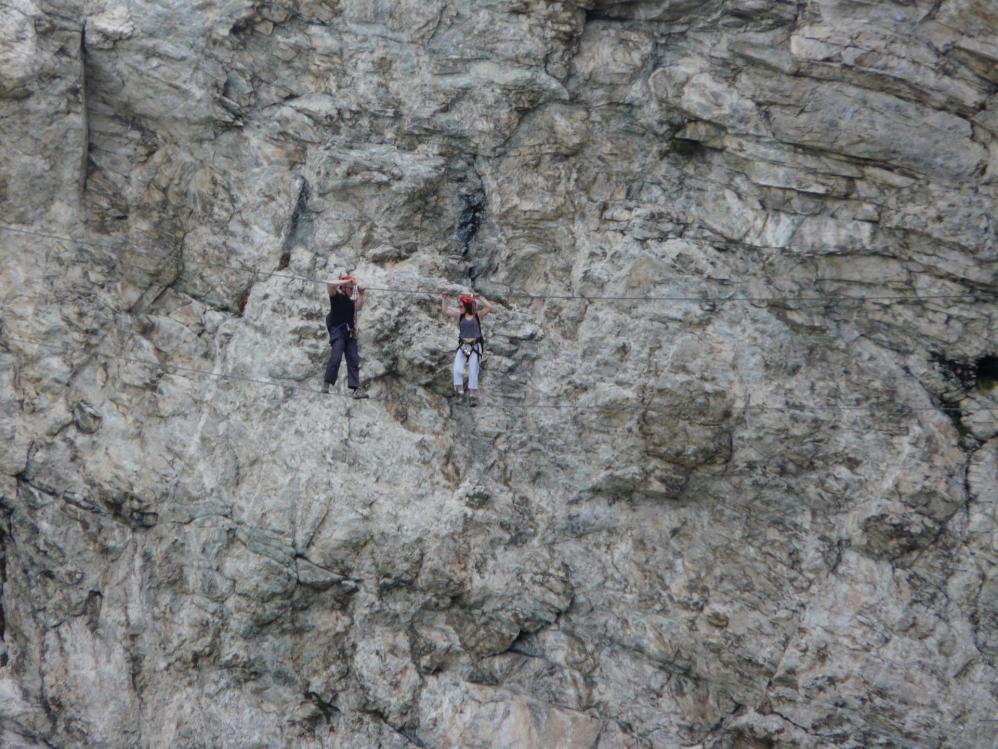 Le pont de singe dans les Rois mages à Aussois