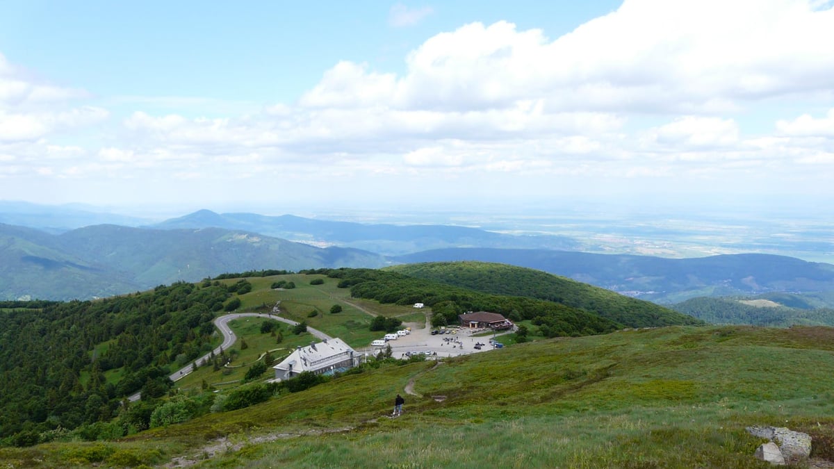 Col du Grand Ballon dans les Vosges