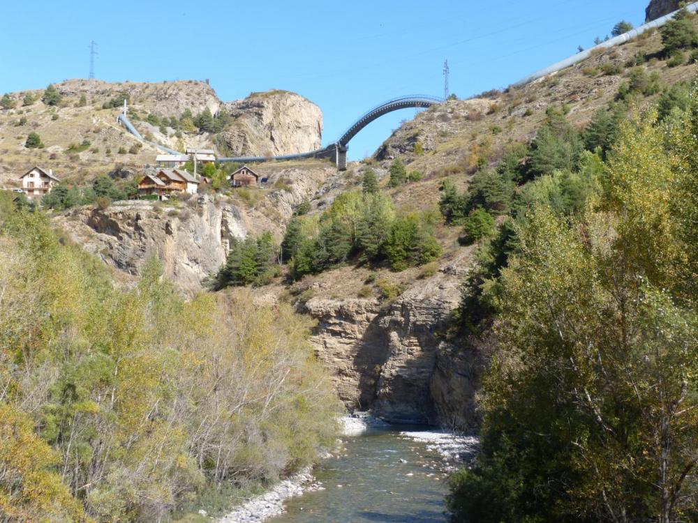 le site de la via ferrata des gorges de la Durance