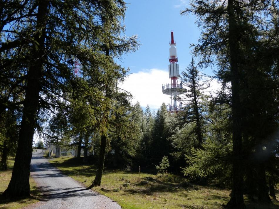 l' antenne du mont Colombis, encore un dernier effort !