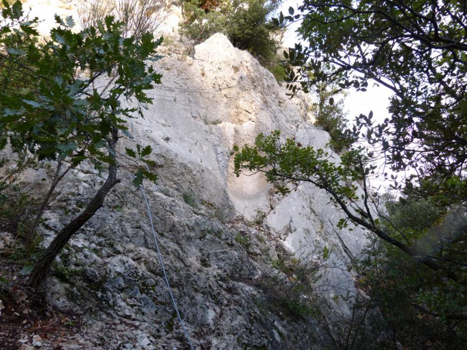 montée du pilier - la pitchoune à Buis les baronies