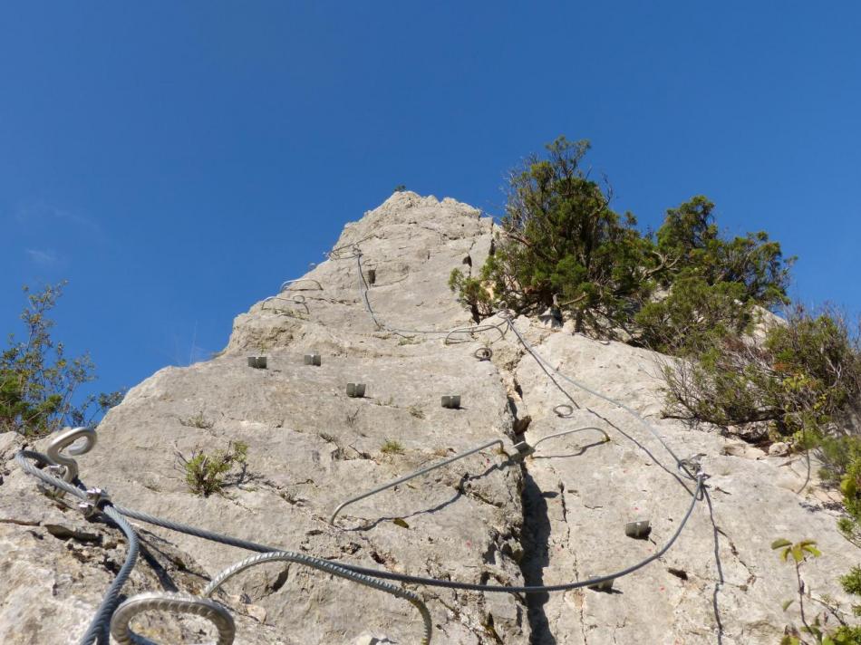 le haut du pilier (la pitchoune à Buis les Baronies)