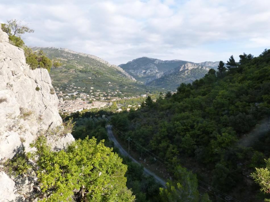 vue sur Buis les Baronies