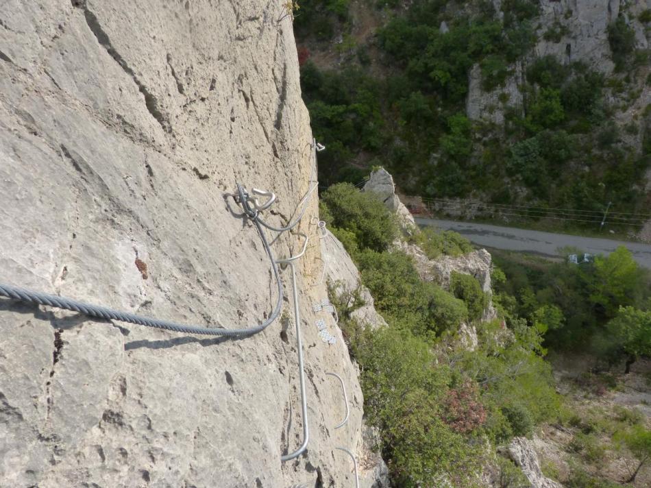 le même passage vu de l' arrière