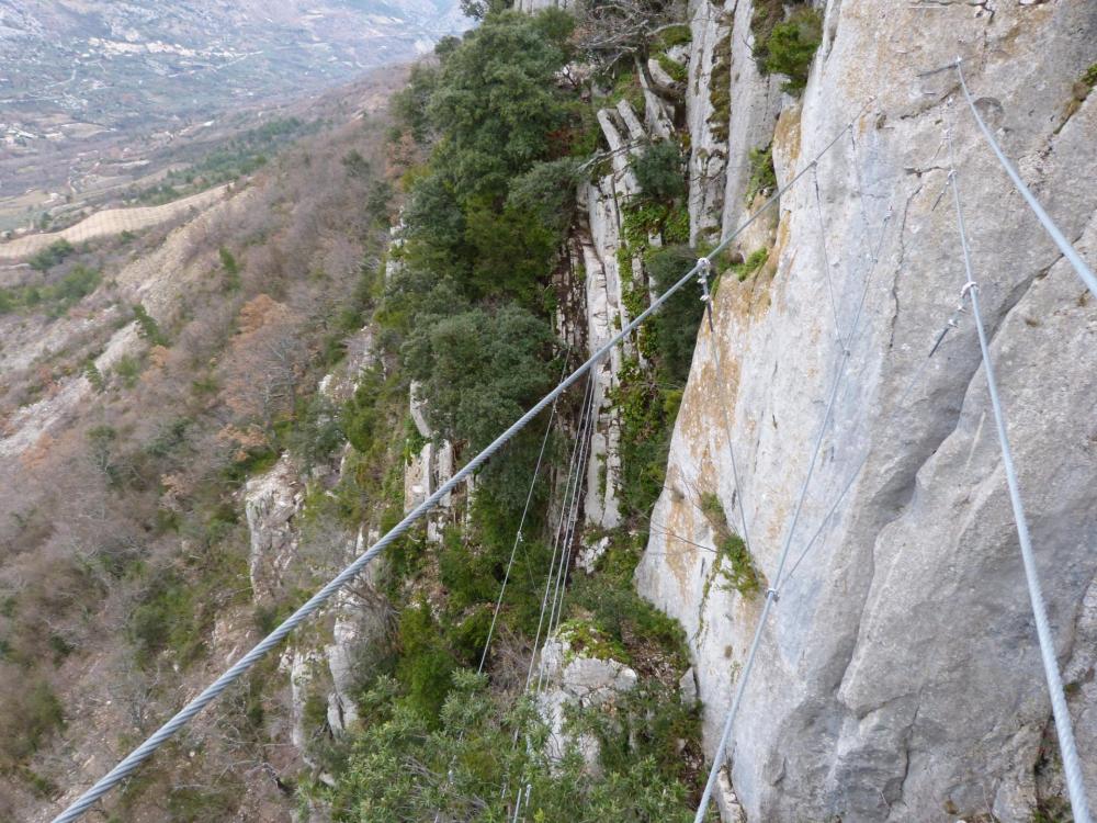 ...pour arriver sur le pont népalais qui surplombe celui de la "Testouriasso" 