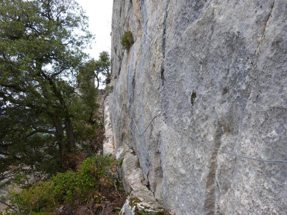 la "roumpo quièu" à Buis les Baronies ...un peu de répit !