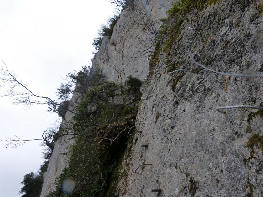 Descente commune à la "Thiousso" et à la "Roumpo quièu"