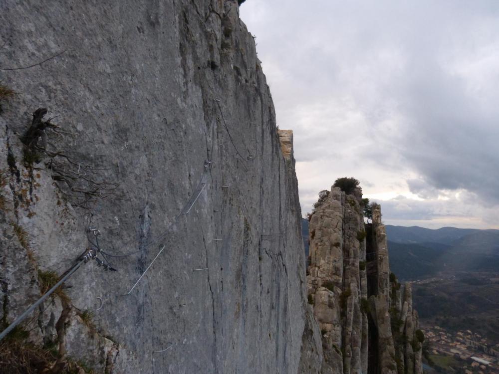 La sortie - Via ferrata à Buis les Baronies la "Thiousso"