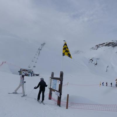 au loin le TS qui monte au Drouet